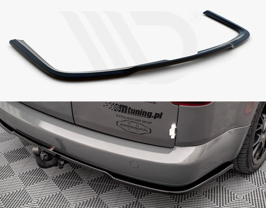 Maxton Design Central Rear Splitter Volkswagen Caddy Mk3 Facelift (2010-2015)