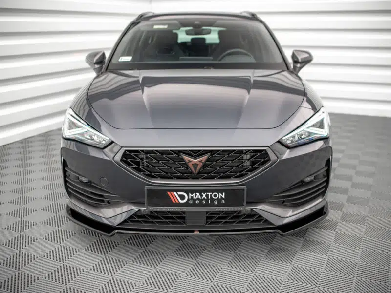 Maxton Design Cupra Leon (2020+) Front Splitter V.2 - Image 2