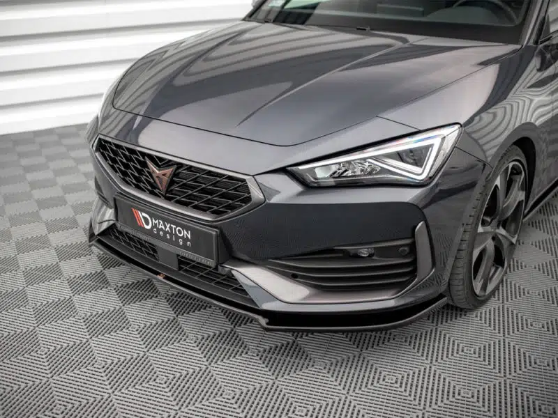 Maxton Design Cupra Leon (2020+) Front Splitter V.2 - Image 3