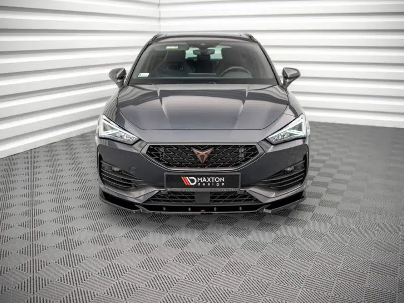 Maxton Design Cupra Leon (2020+) Front Splitter V.3 - Image 2