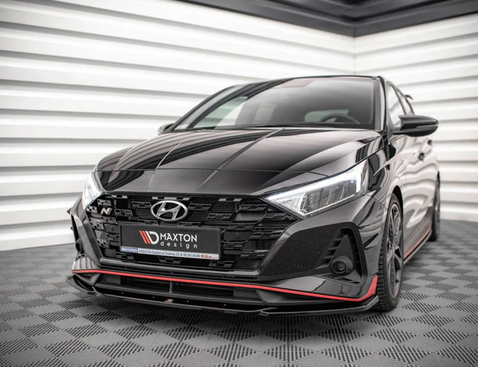 Maxton Design Front Bumper Wings (Canards) Hyundai i20 N Mk3 (2020-) - Image 2