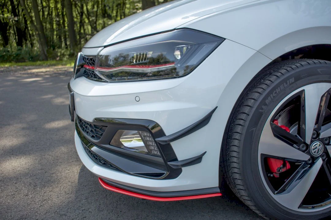 Maxton Design Front Bumper Wings (Canards) for Volkswagen Polo MK6 GTI (2018+) - Image 2