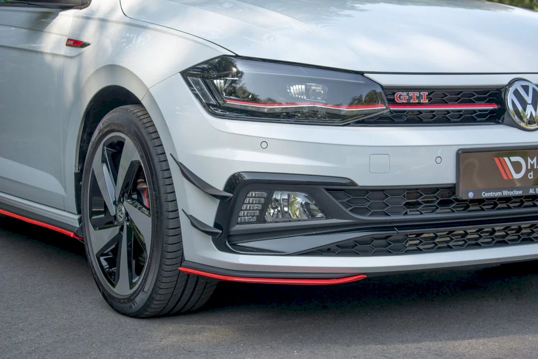 Maxton Design Front Bumper Wings (Canards) for Volkswagen Polo MK6 GTI (2018+) - Image 4
