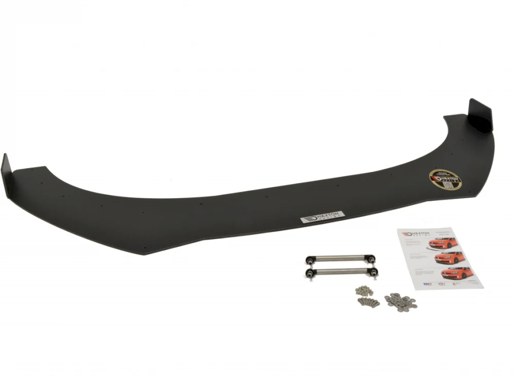 Maxton Design Front Racing Splitter (+ Wings) for Audi TTRS MK2 8J (2009-2014)