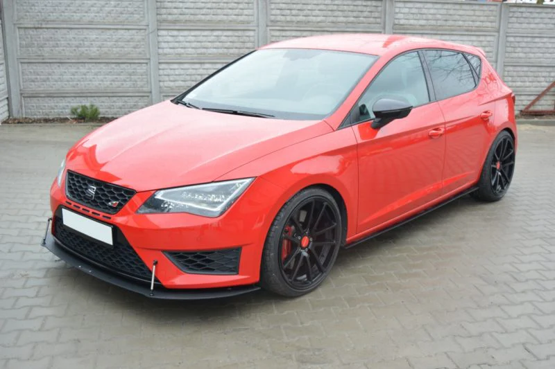 Maxton Design Front Racing Splitter Seat Leon Mk3 Cupra/FR - Image 2