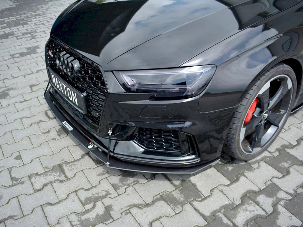 Maxton Design Front Racing Splitter V.1 Audi RS3 8V Sportback Facelift (2017-2021) - Image 3