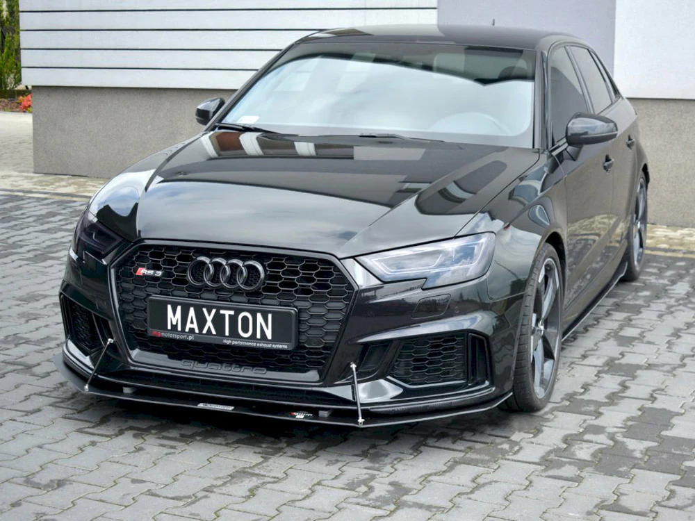 Maxton Design Front Racing Splitter V.1 Audi RS3 8V Sportback Facelift (2017-2021) - Image 4
