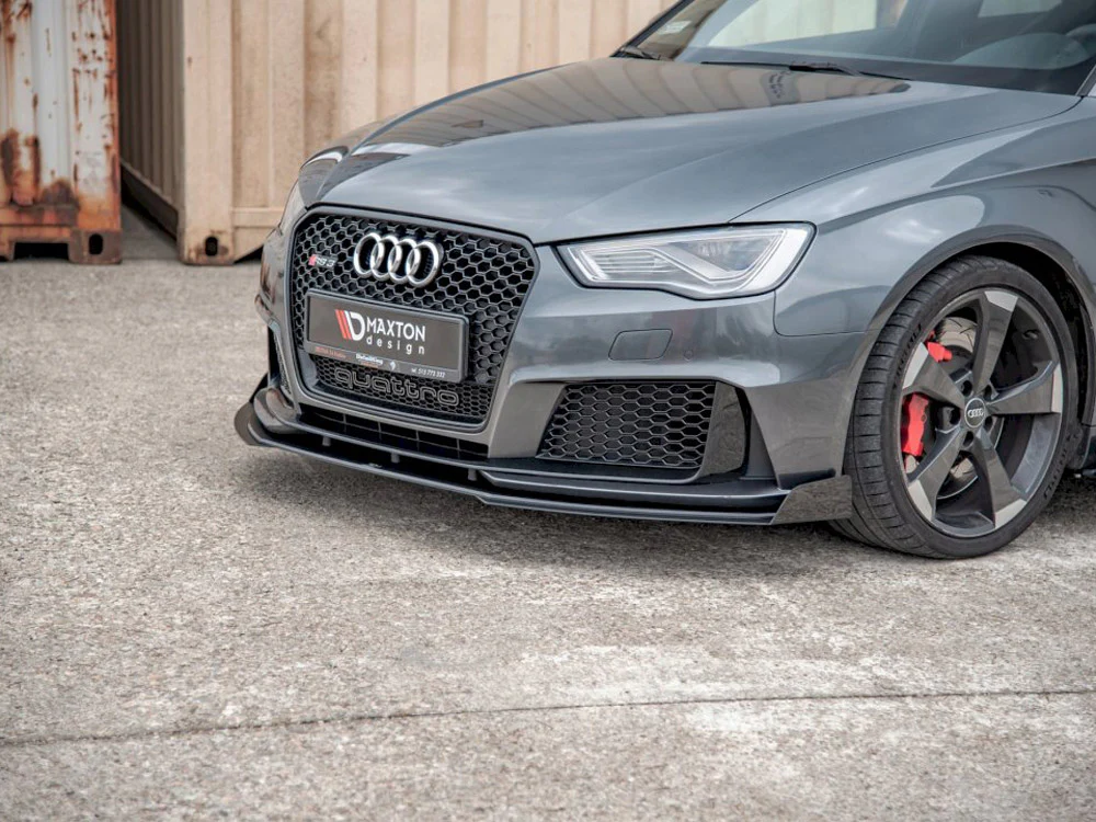 Maxton Design Front Splitter Flaps for Audi RS3 8V Sportback (2015-2016) - Image 2