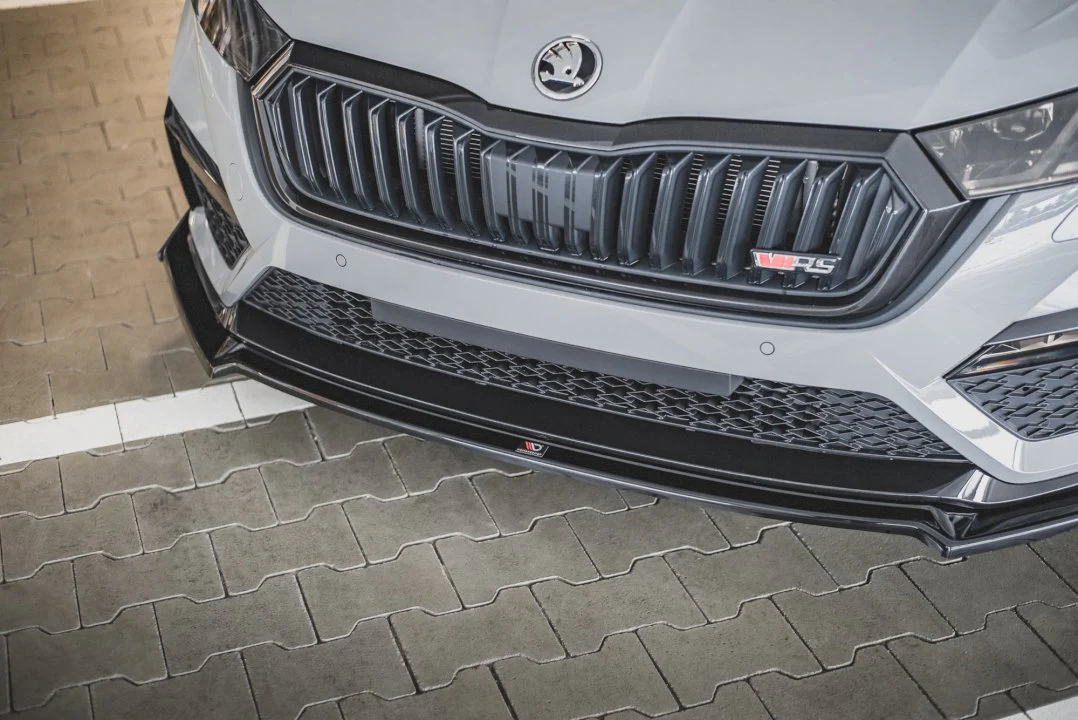 Maxton Design Front Splitter (+ Flaps) V.2 for Skoda Octavia RS MK4 (2020+) - Image 4
