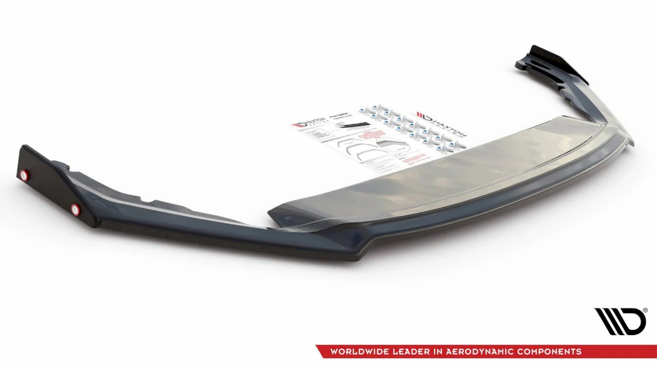 Maxton Design Front Splitter (+ Flaps) V.2 for Skoda Octavia RS MK4 (2020+) - Image 6