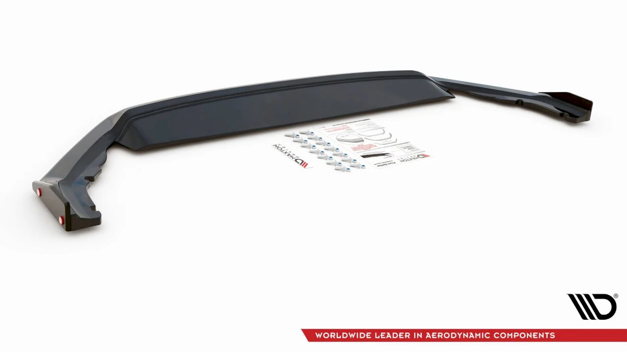 Maxton Design Front Splitter (+ Flaps) V.2 for Skoda Octavia RS MK4 (2020+) - Image 7