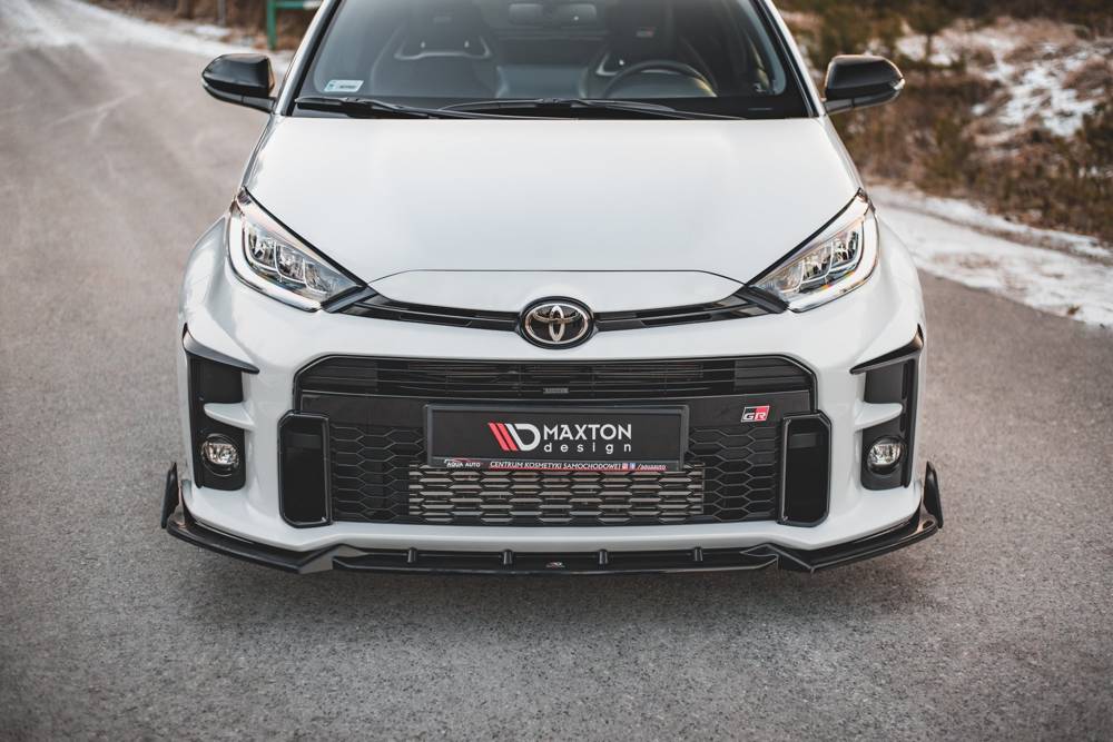 Maxton Design Front Splitter & Flaps V.2 for Toyota GR Yaris Mk4  - Image 4