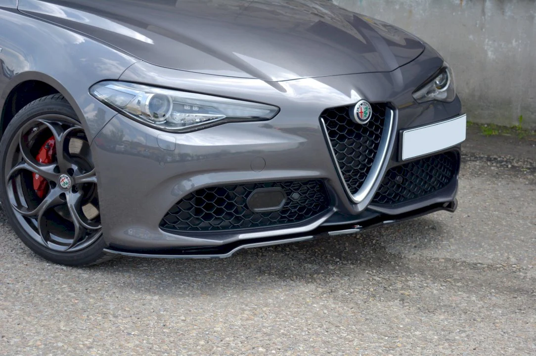 Maxton Design Front Splitter V.1 for Alfa Romeo Giulia Veloce (2015-2019) - Image 3