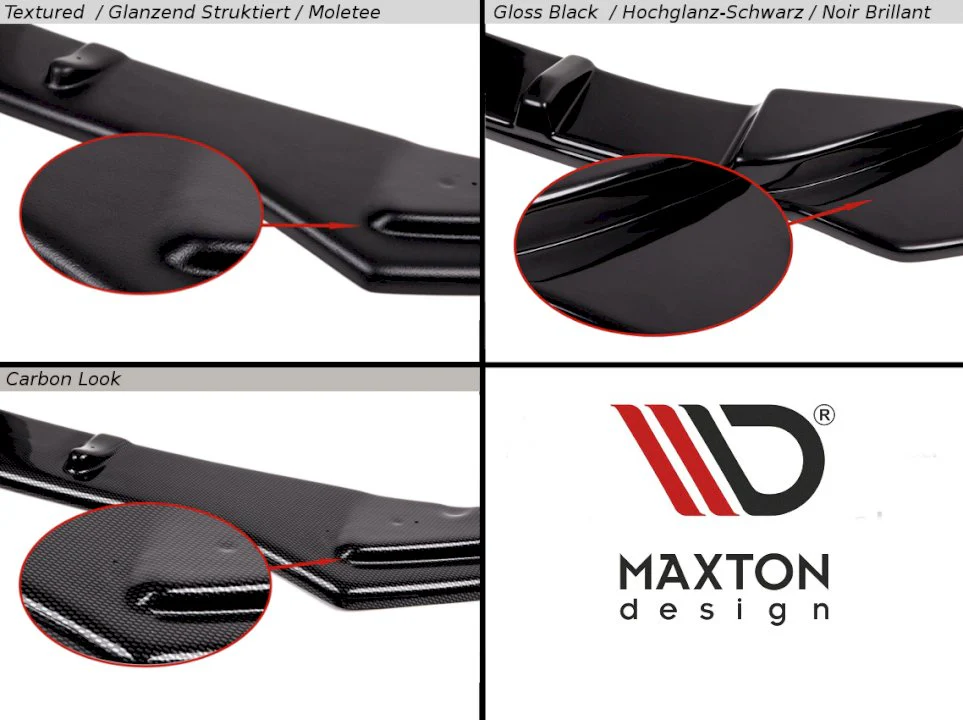 Maxton Design Front Splitter for Audi A1 8X (Preface Model) - Image 4