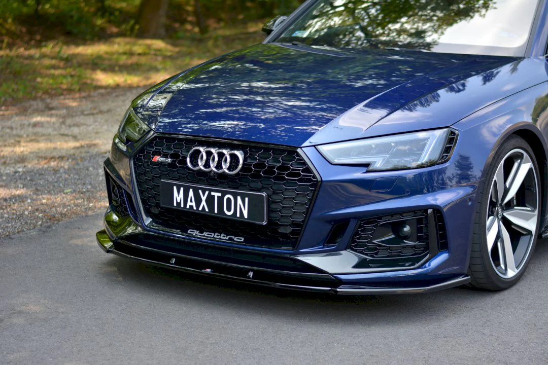 Maxton Design Front Splitter V.1 for Audi RS4 B9 (2017-2019) - Image 3