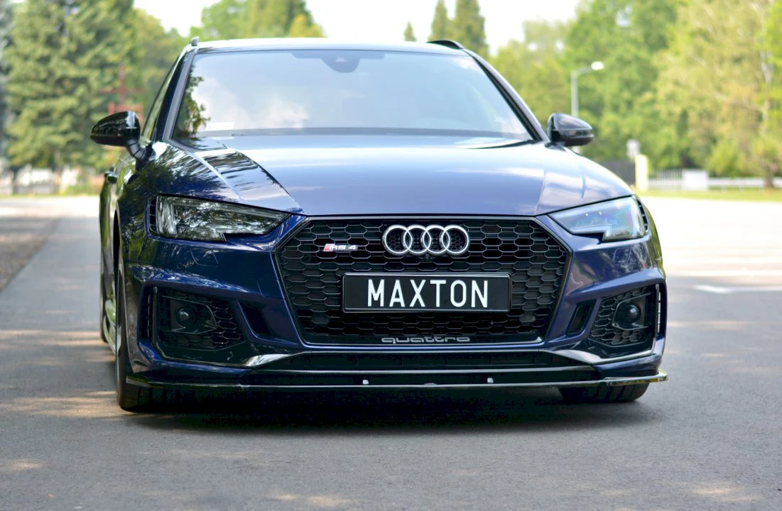 Maxton Design Front Splitter V.1 for Audi RS4 B9 (2017-2019) - Image 4