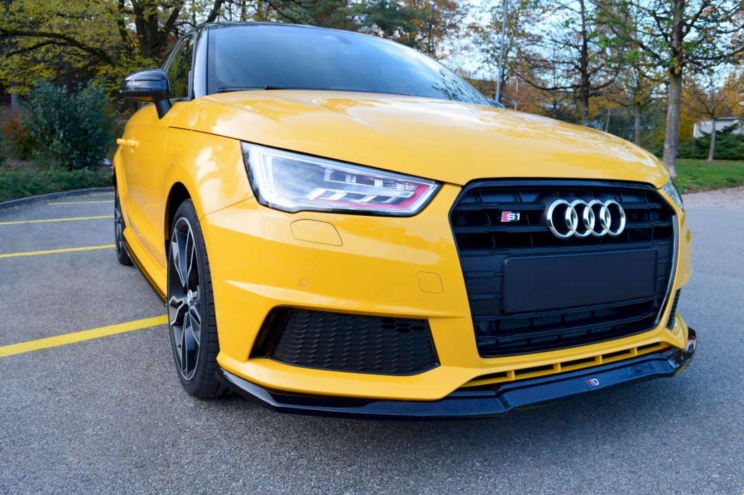 Maxton Design Front Splitter V.1 for Audi S1 MK1 (2014-2018) - Image 3