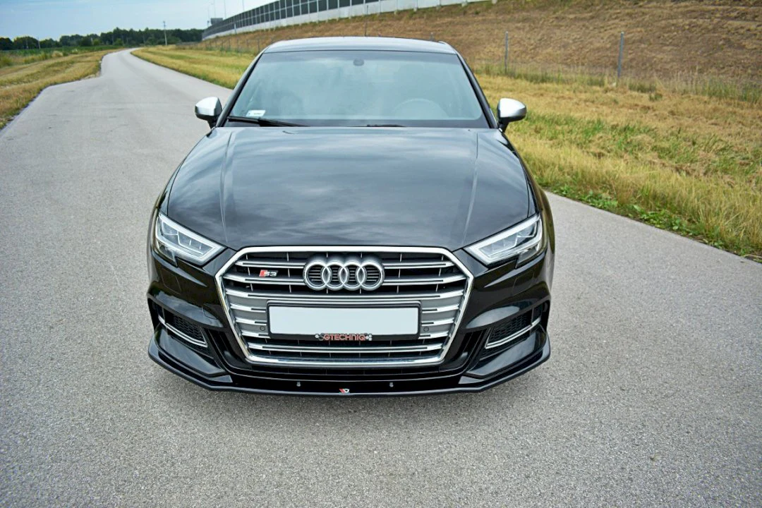 Maxton Design Front Splitter for Audi S3 / A3 S-Line 8V Facelift (2017+) - Image 3
