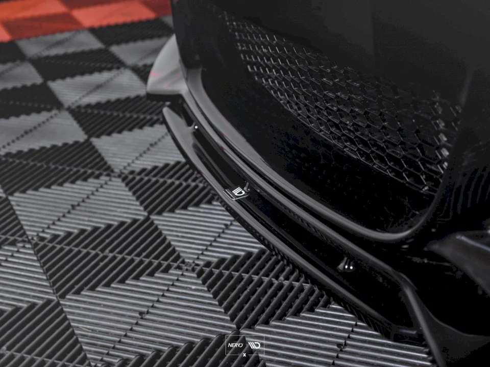Maxton Design Front Splitter V.1 for BMW 1 Series E82 Facelift M-Sport (2007-2013) - Image 2