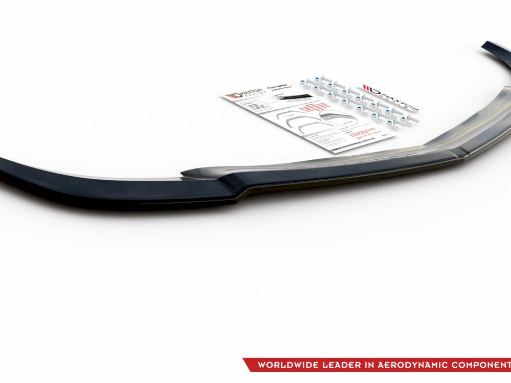 Maxton Design Front Splitter for Mercedes C-Class W204 AMG-Line (Facelift 2011-2014)