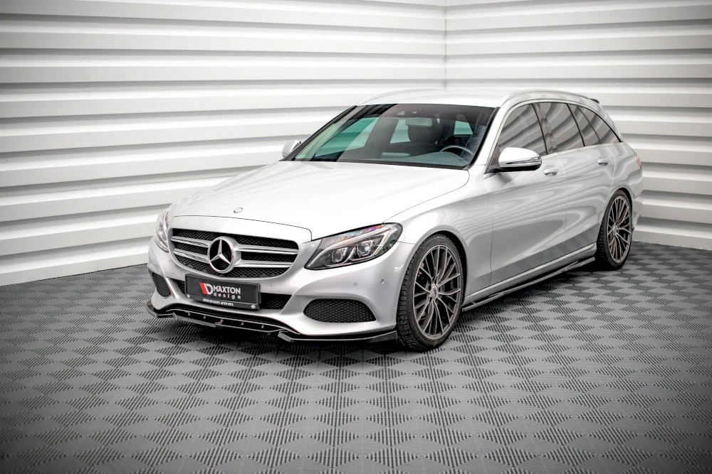 Maxton Design Front Splitter for Mercedes C-Class W205 (2014-2018) - Image 2