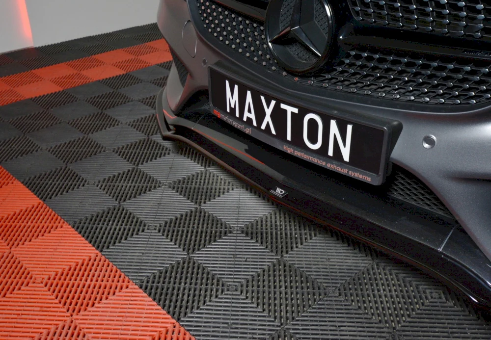 Maxton Design Front Splitter for Mercedes C-Class W205 Coupe AMG-Line (2015-2018) - Image 4