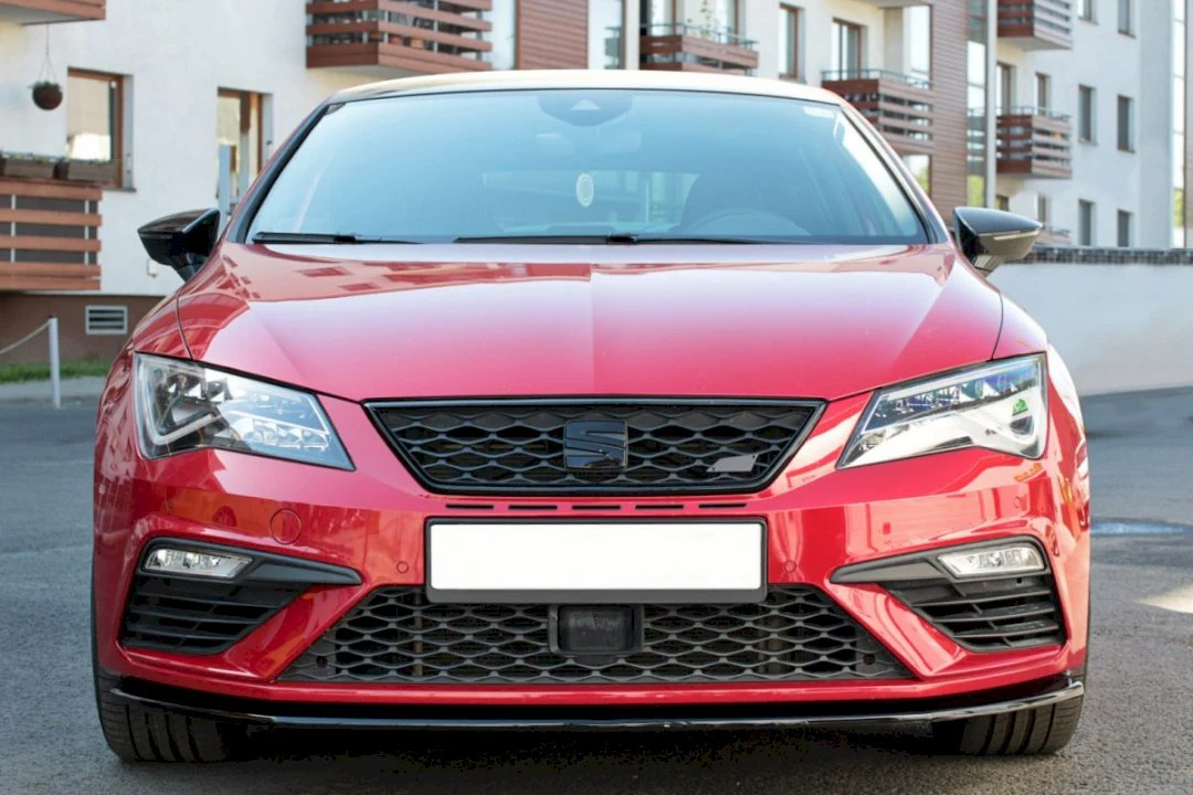 Maxton Design Front Splitter V.1 for Seat Leon MK3.5 Cupra/FR (2017-2019) - Image 3