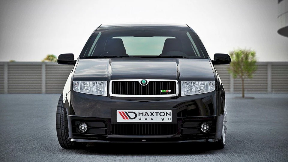 Maxton Design Front Splitter for Skoda Fabia I RS (2003-2007) - Image 3