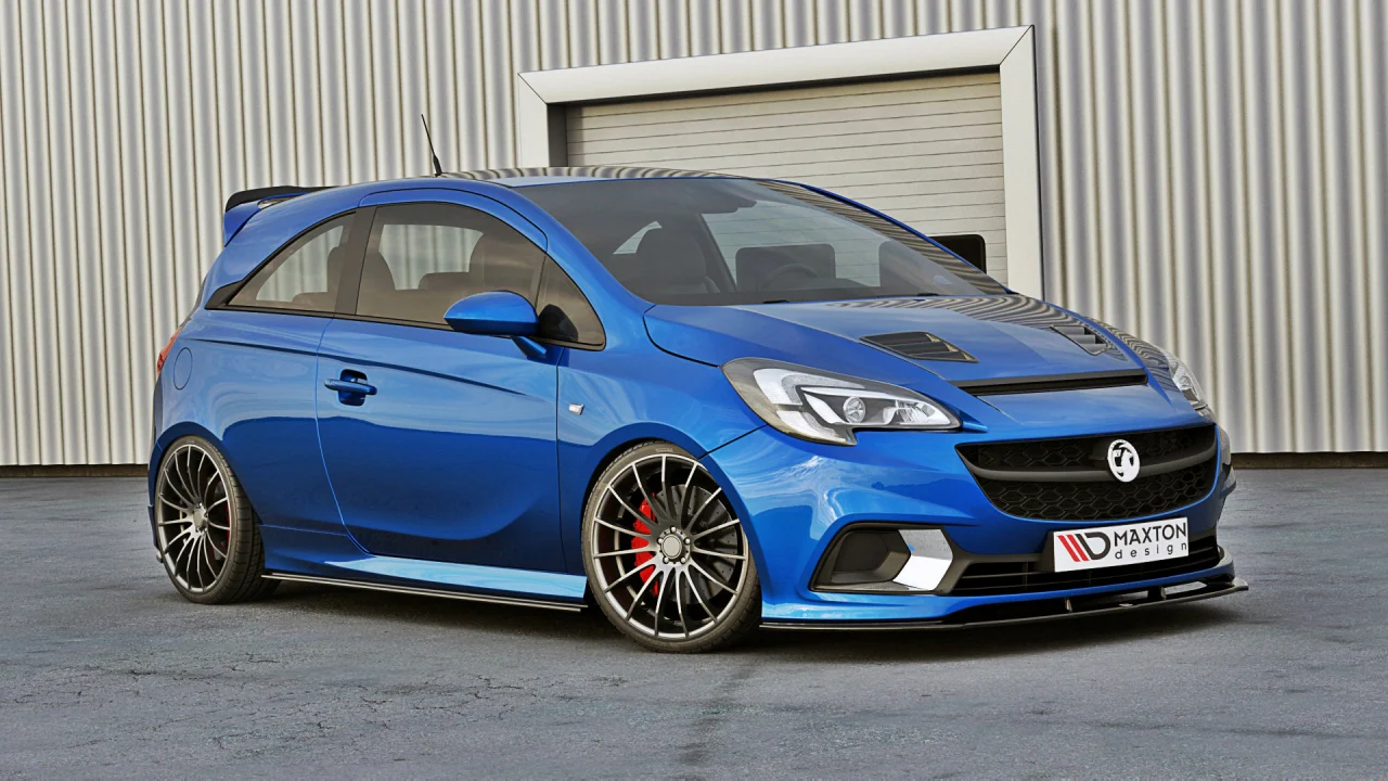 Maxton Design Front Splitter for Vauxhall/Opel Corsa E OPC / VXR (2015-2019) - Image 4