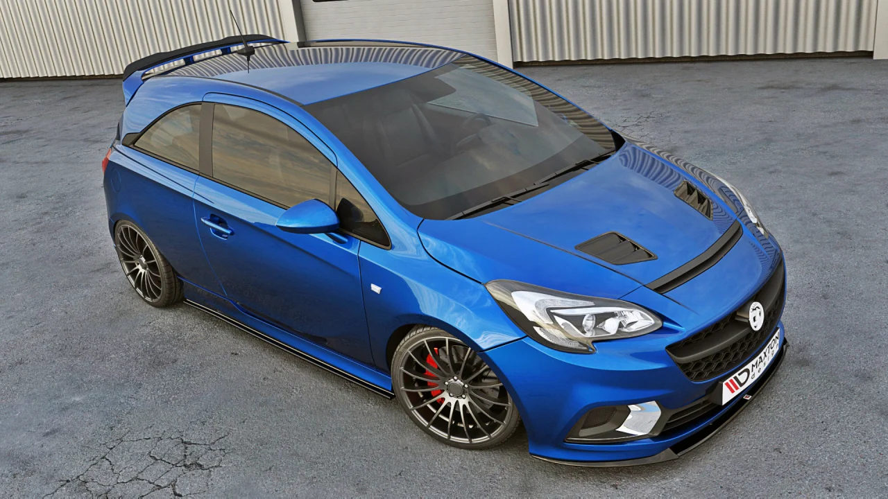 Maxton Design Front Splitter for Vauxhall/Opel Corsa E OPC / VXR Nurburg (2015-2019) - Image 3
