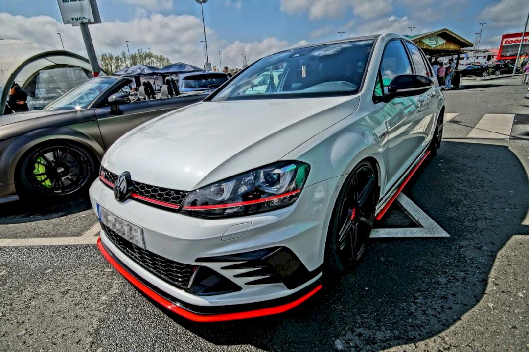 Maxton Design Front Splitter for Volkswagen Golf MK7 GTI Clubsport (2016-2017) - Image 4
