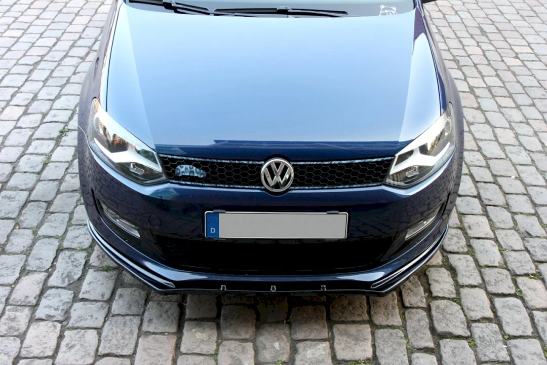 Maxton Design Front Splitter for Volkswagen Polo MK5 6R Standard (2009-2014) - Image 3