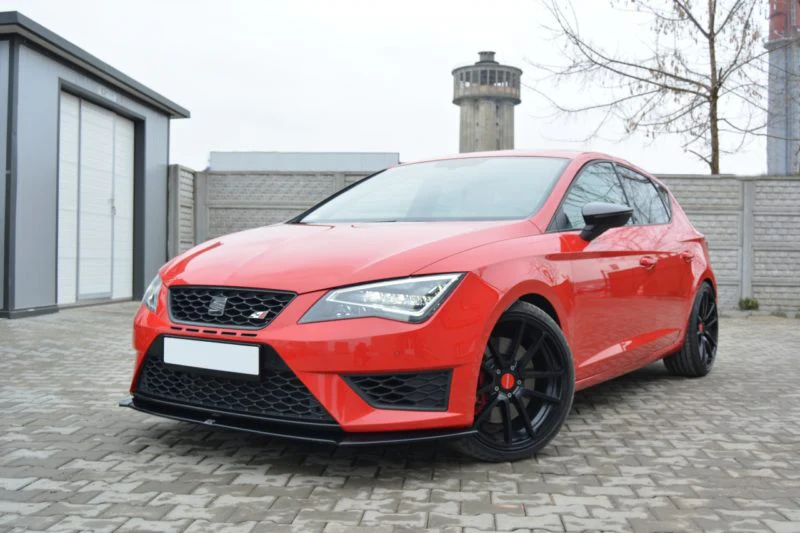 Maxton Design Front Splitter Seat Leon Mk3 Cupra/FR - Image 2