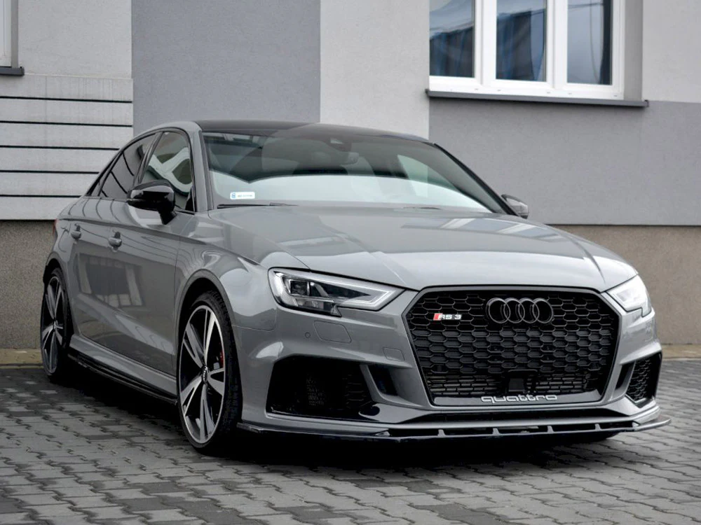 Maxton Design Front Splitter V.1 for Audi RS3 8V Facelift Sedan (2017-2020) - Image 2
