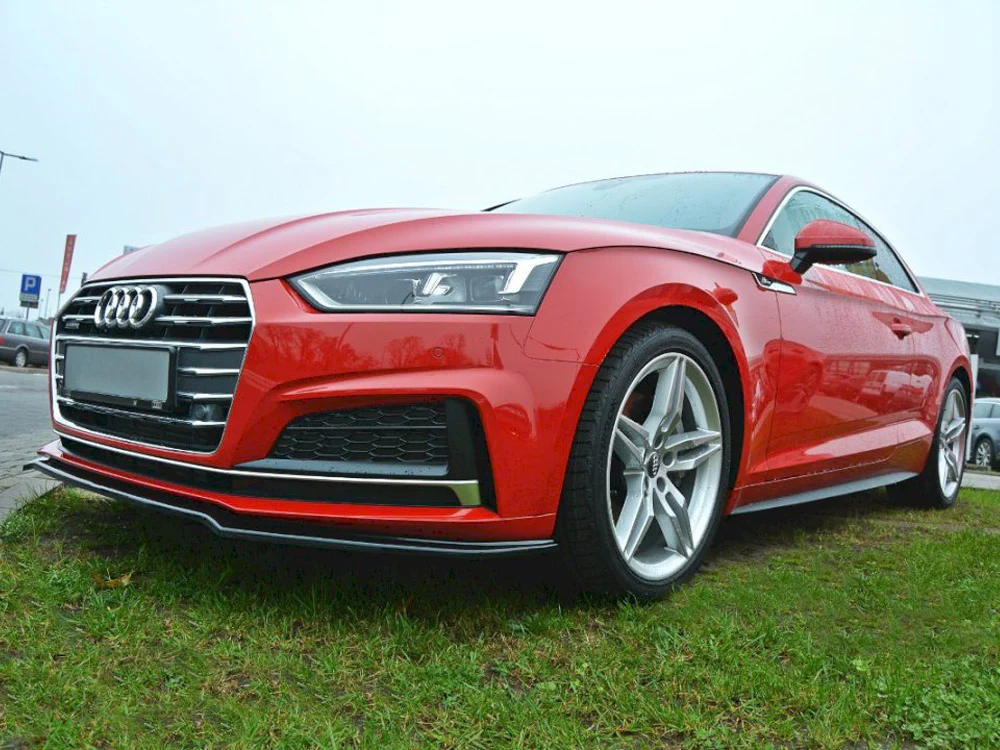 Maxton Design Front Splitter V.1 for Audi A5 S-Line F5 Coupe (2016-2019) - Image 2