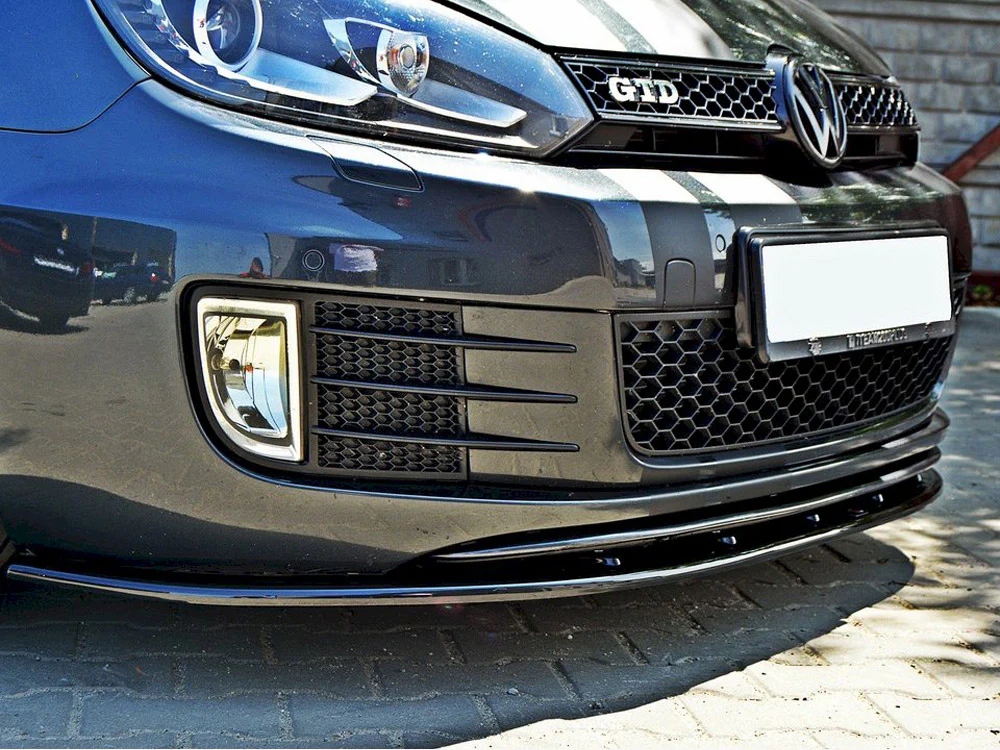 Maxton Design Front Splitter V.2 for Volkswagen Golf GTI MK6 (2008-2012) - Image 2