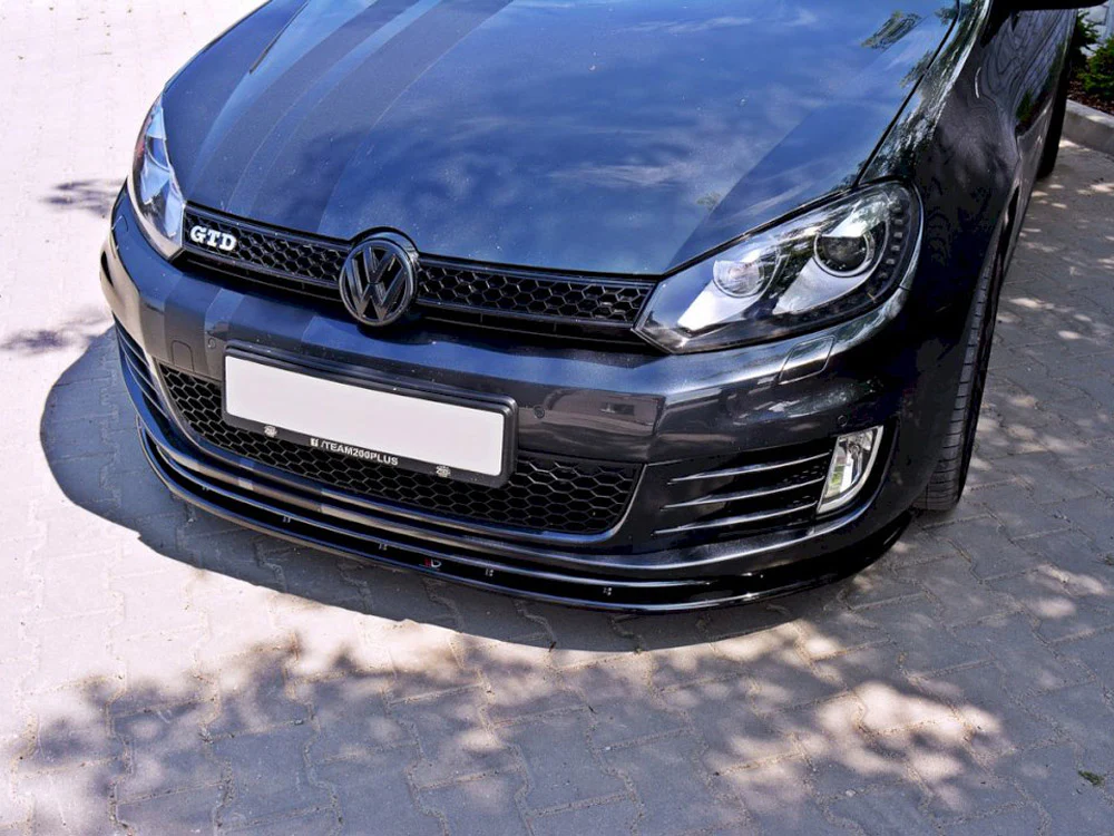 Maxton Design Front Splitter V.2 for Volkswagen Golf GTI MK6 (2008-2012) - Image 3