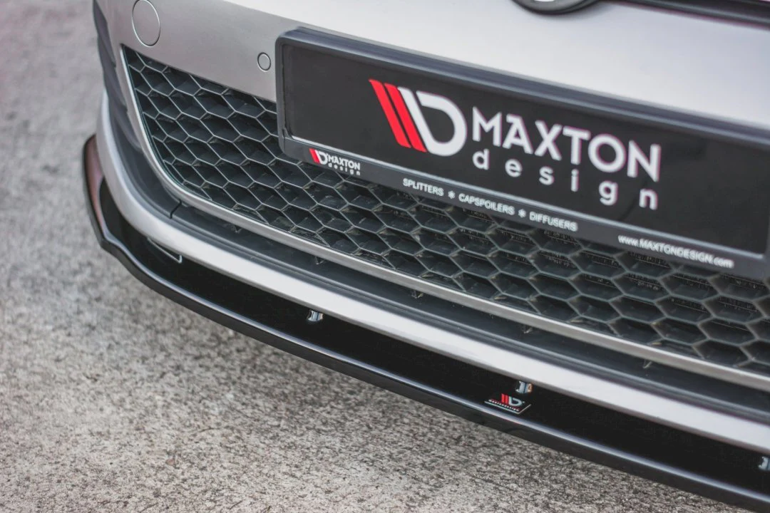 Maxton Design Front Splitter V.1 for Volkswagen Golf MK7 GTI/GTD/GTE (2013-2016) - Image 3