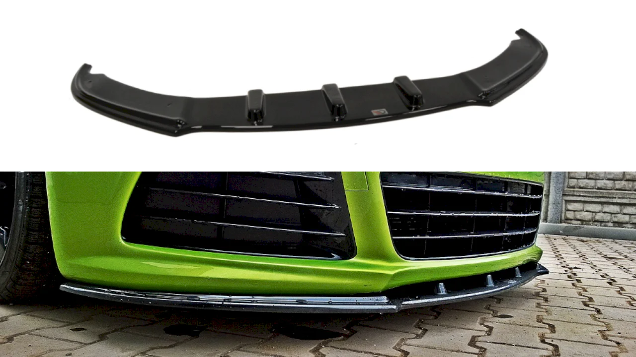 Maxton Design Front Splitter V.1 for Volkswagen Scirocco R MK3 (2009-2014)