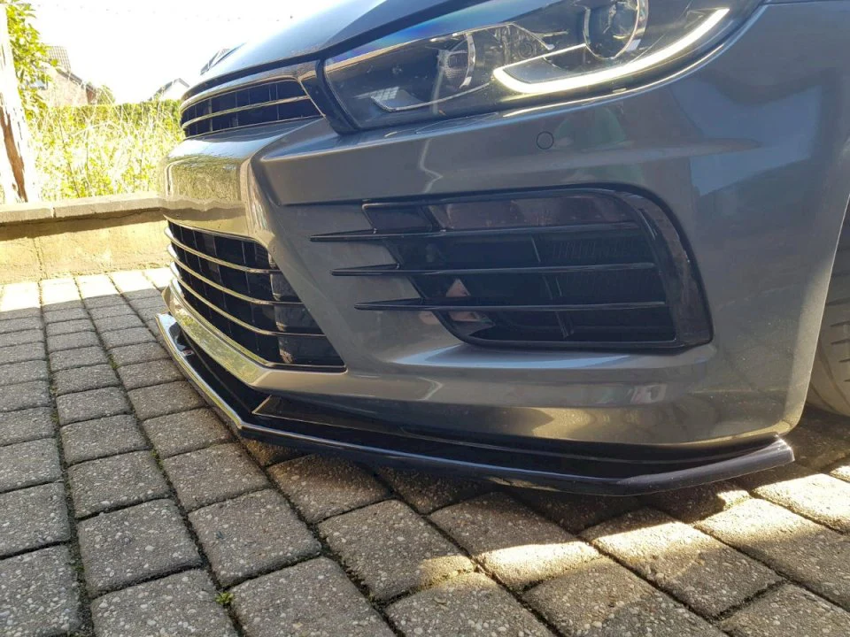 Maxton Design Front Splitter V.1 for Volkswagen Scirocco R MK3.5 (Facelift / 2014-2017) - Image 2