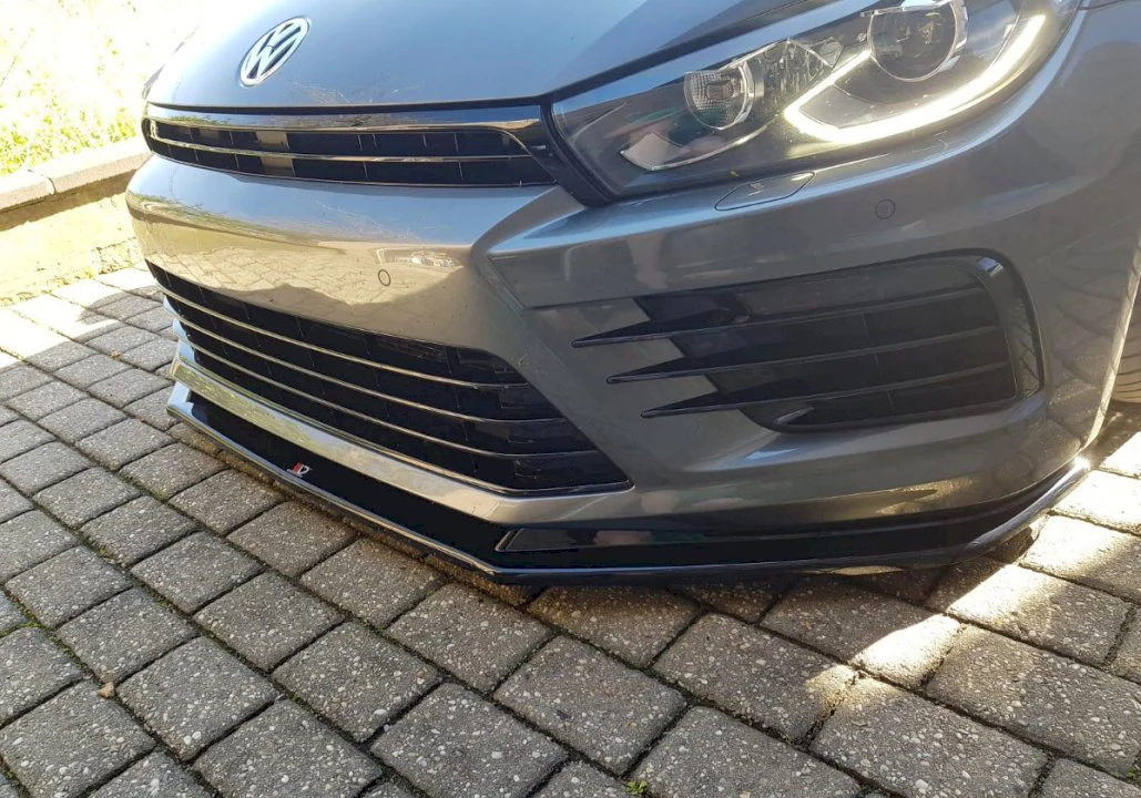 Maxton Design Front Splitter V.1 for Volkswagen Scirocco R MK3.5 (Facelift / 2014-2017) - Image 3