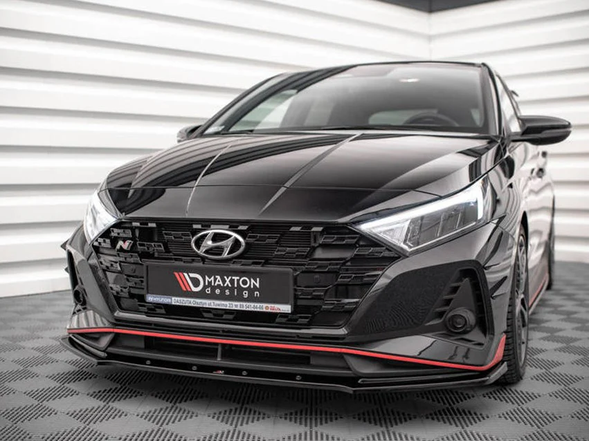 Maxton Design Front Splitter V.1 Hyundai i20 N Mk3