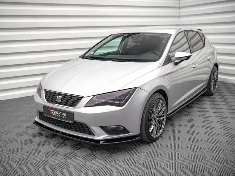 Maxton Design Front Splitter V.1 Seat Leon Mk3 (2012-2016) - Image 2
