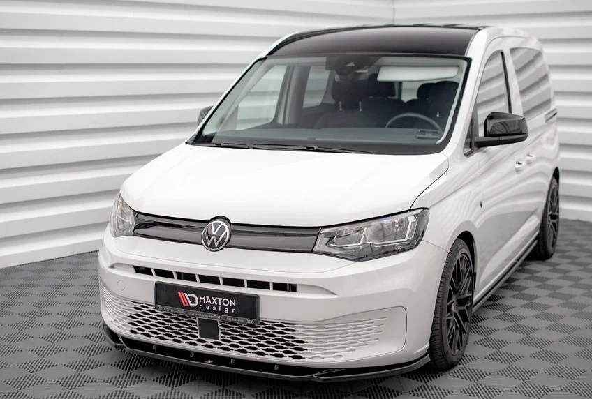 Maxton Design Front Splitter V.1 Volkswagen Caddy Mk5 - Image 2