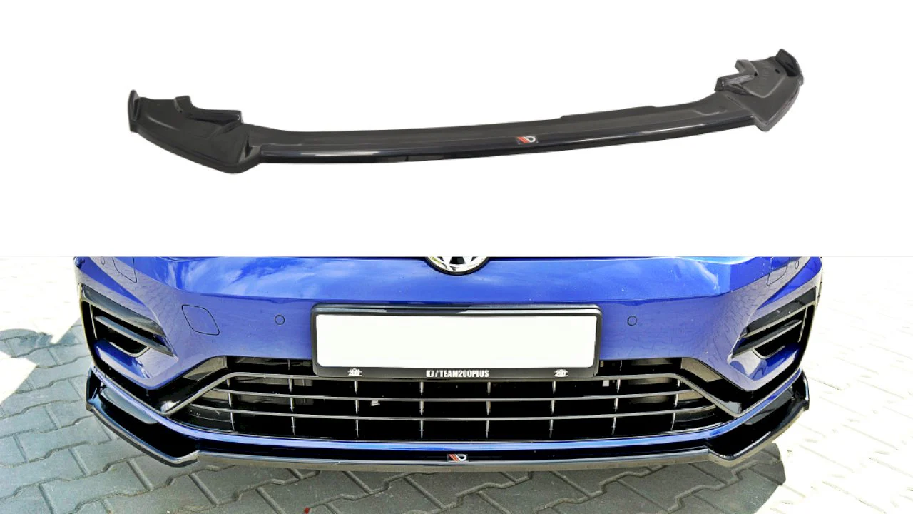 Maxton Design Front Splitter V.1 for Volkswagen Golf MK7.5 R (2017-2019)