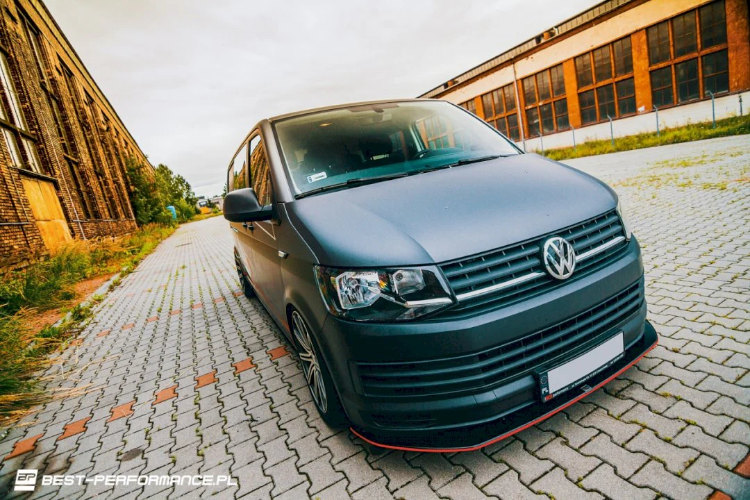 Maxton Design Front Splitter V.1 for Volkswagen T6 (2015-19) - Image 6