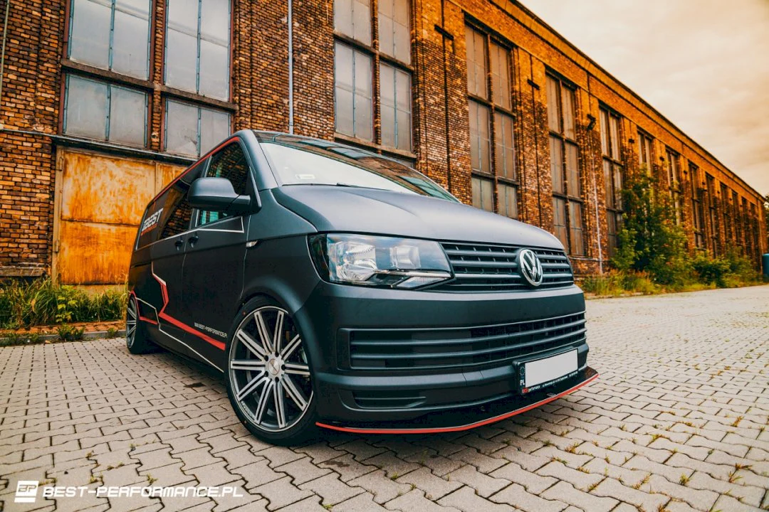Maxton Design Front Splitter V.1 for Volkswagen T6 (2015-19) - Image 7
