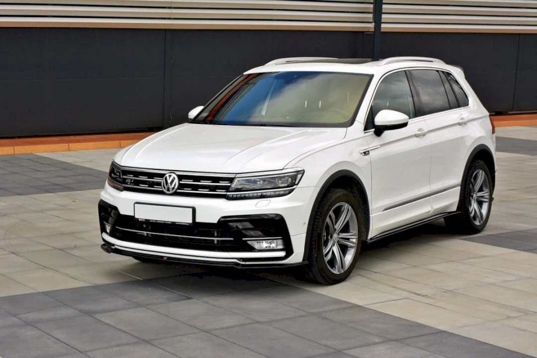 Maxton Design Front Splitter V.1 for Volkswagen Tiguan MK2 R-Line (2015-2019)