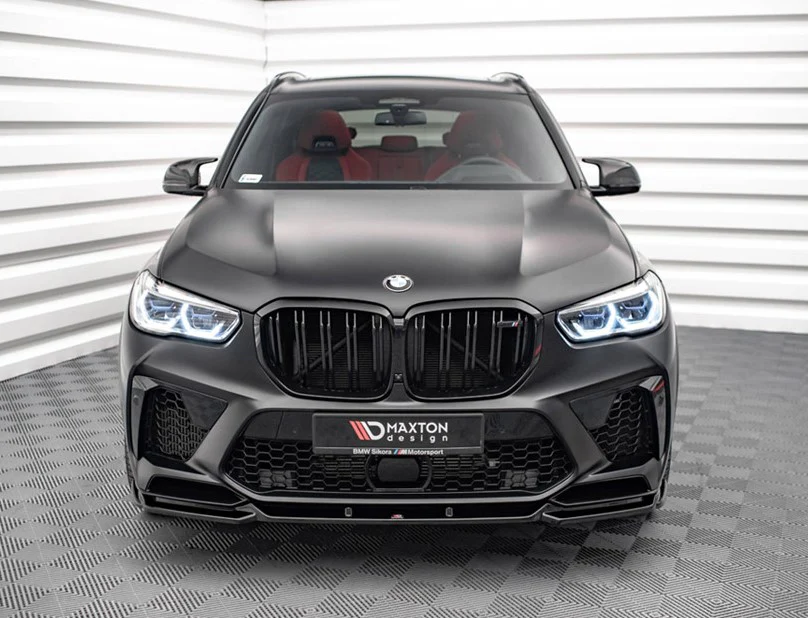 Maxton Design Front Splitter V.2 BMW X5M F95 (2018-) - Image 2