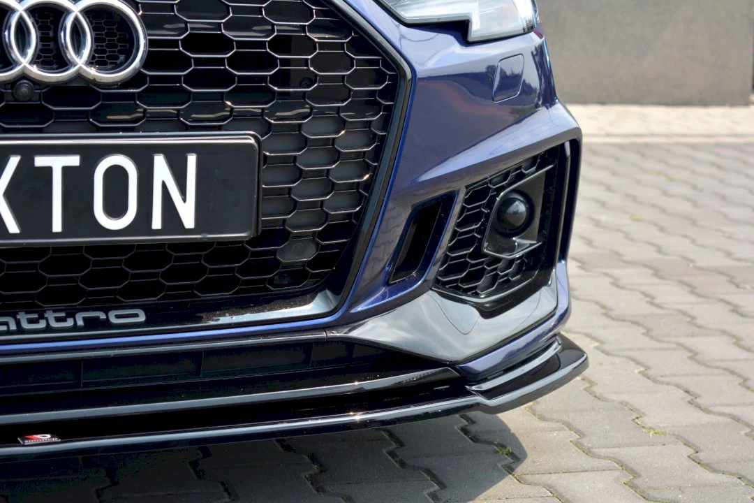 Maxton Design Front Splitter V.2 for Audi RS4 B9 (2017-2019) - Image 2